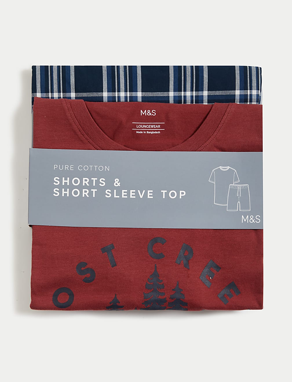 Pure Cotton Graphic Pyjama Set