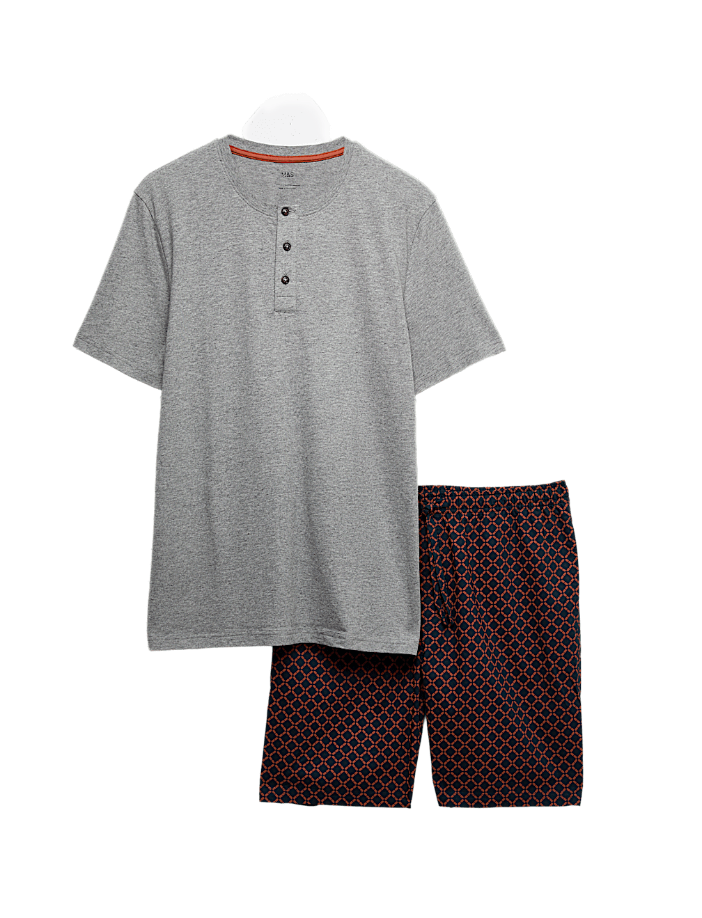 Pure Cotton Geometric Print Pyjama Set