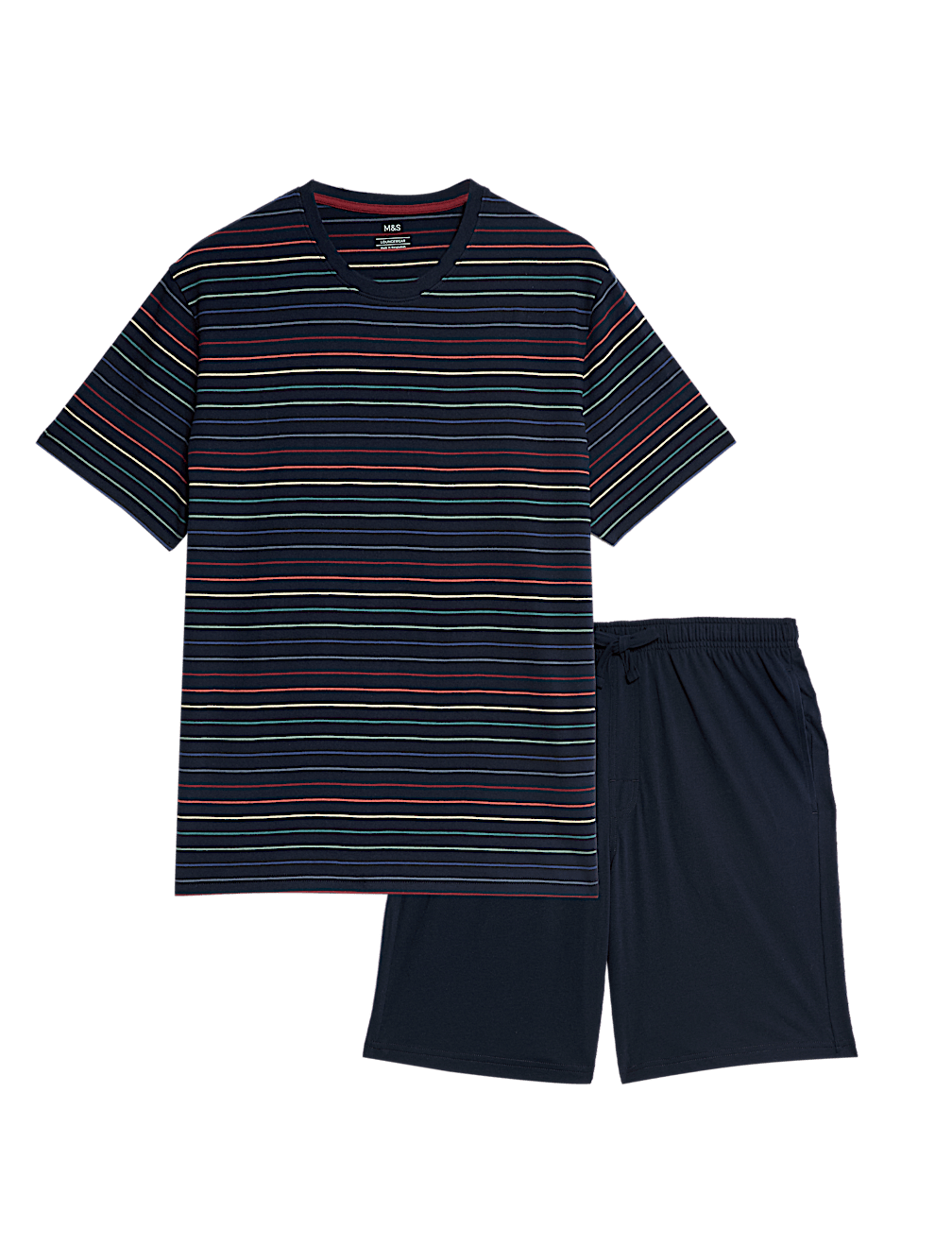 Pure Cotton Striped Pyjama Set