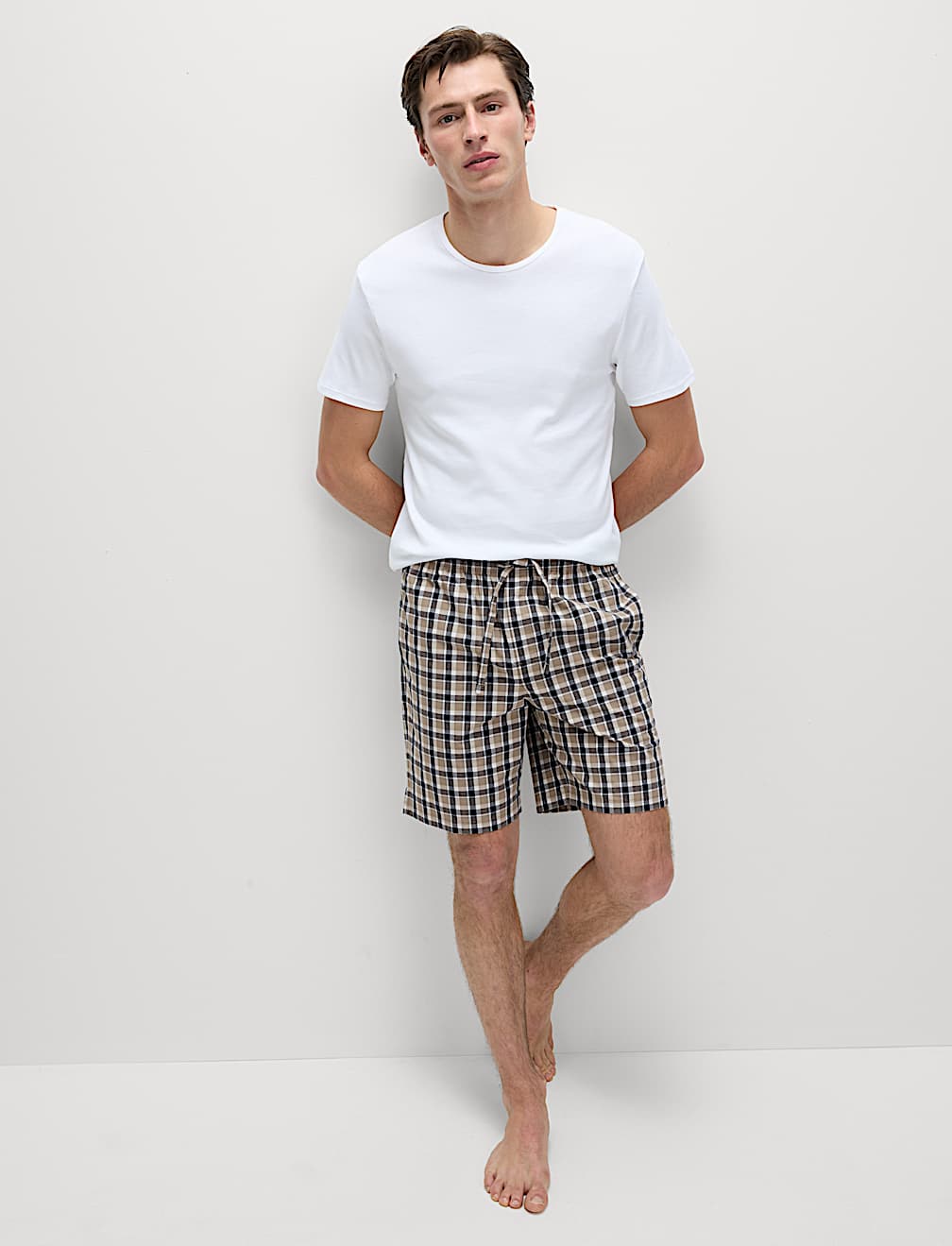 2pk Pure Cotton Printed Pyjama Shorts