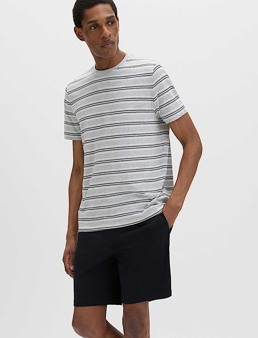 Pure Cotton Striped Pyjama Set