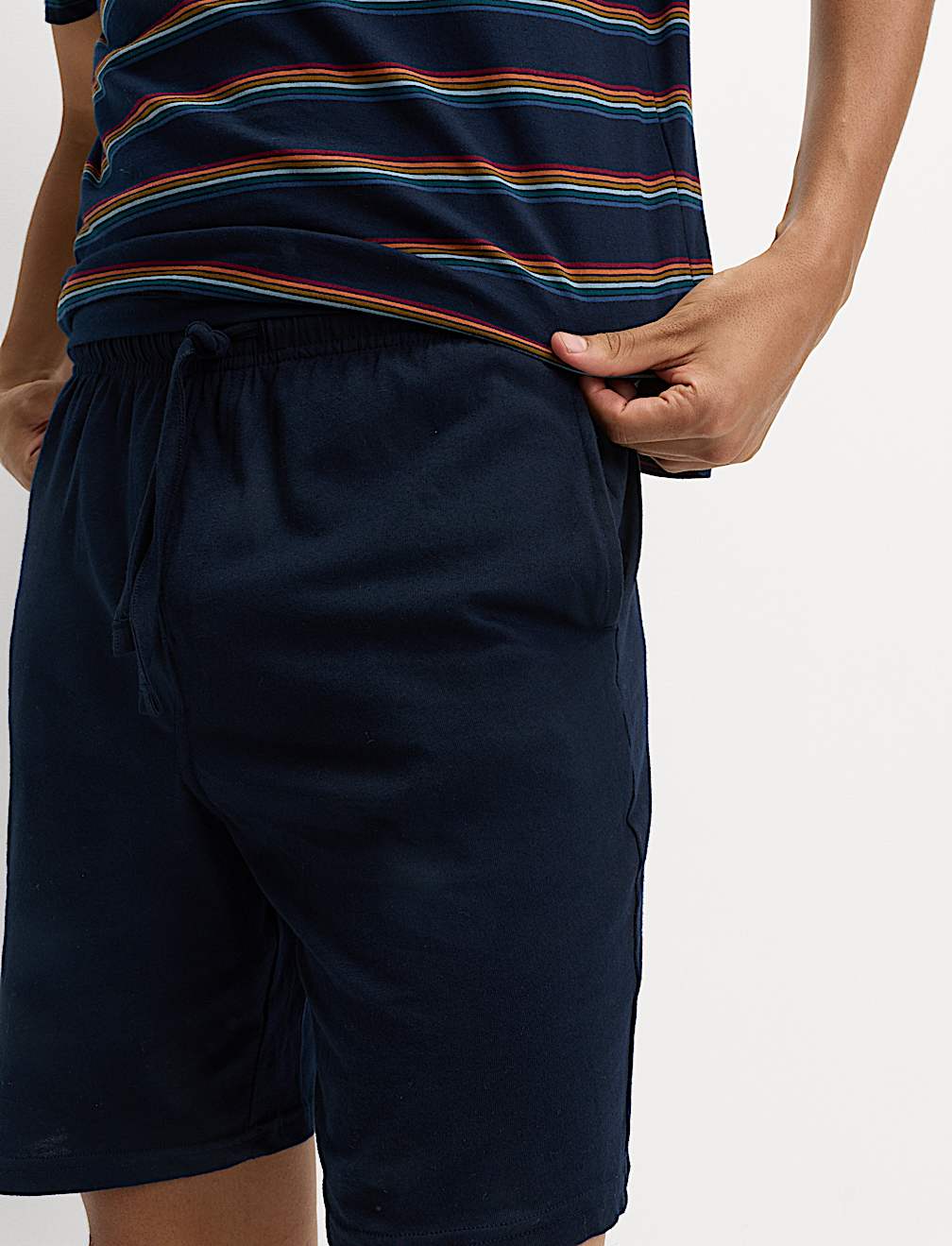 Pure Cotton Rainbow Stripe Pyjama Set