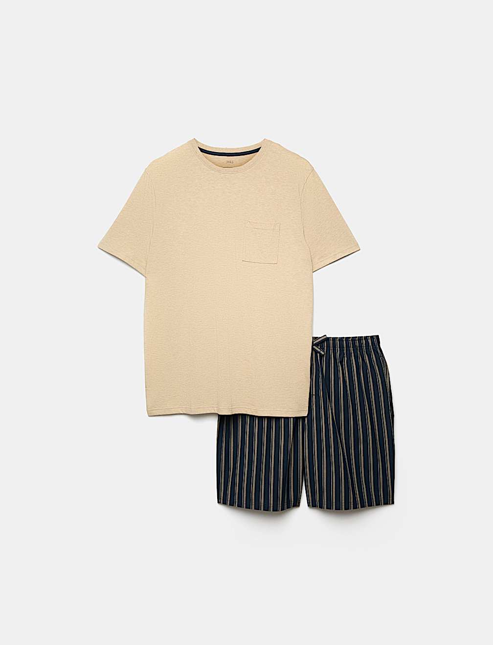 Pure Cotton Woven Striped Pyjama Set