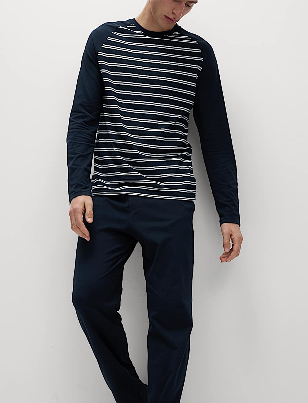 Pure Cotton Striped Pyjama Set