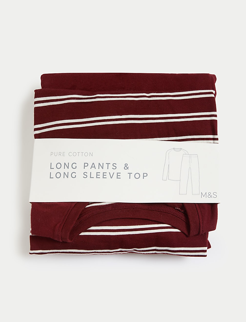 Pure Cotton Striped Pyjama Set