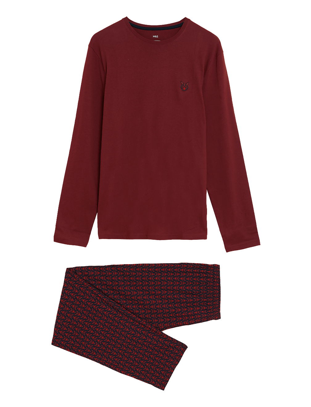 Pure Cotton Fox Print Pyjama Set