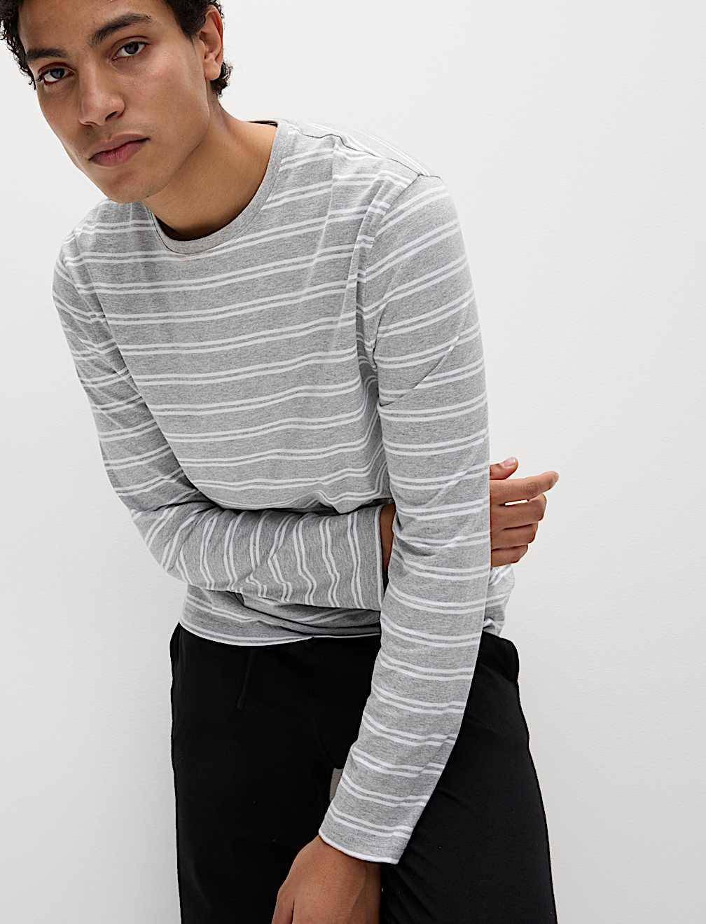 Pure Cotton Striped Pyjama Set