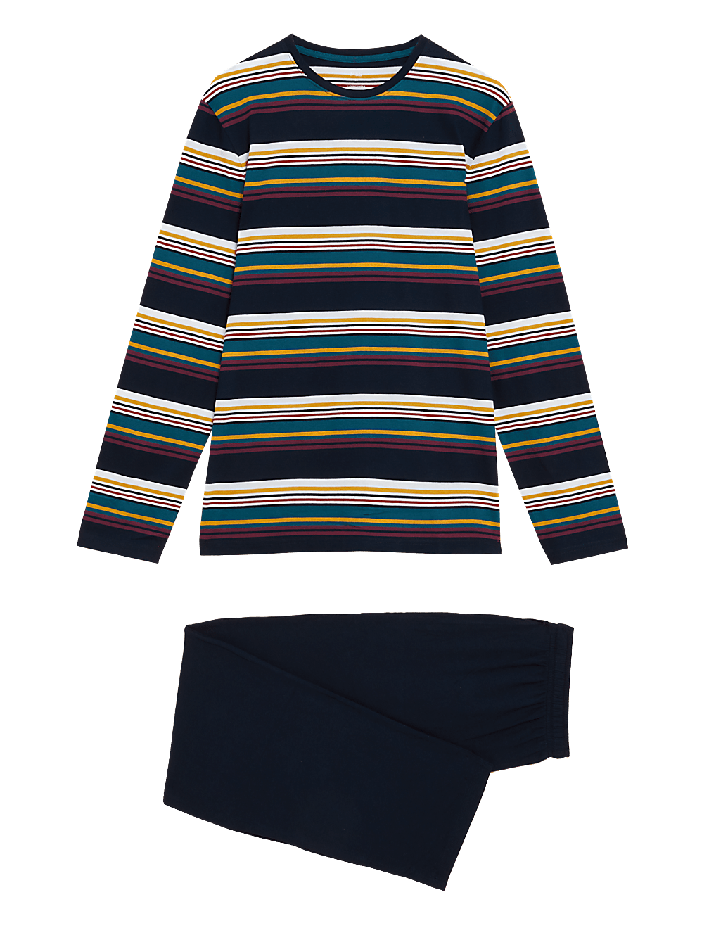Pure Cotton Striped Pyjama Set