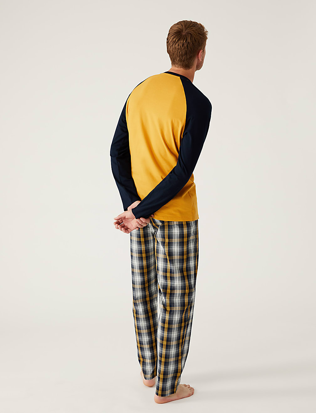 Pure Cotton Checked Pyjama Set