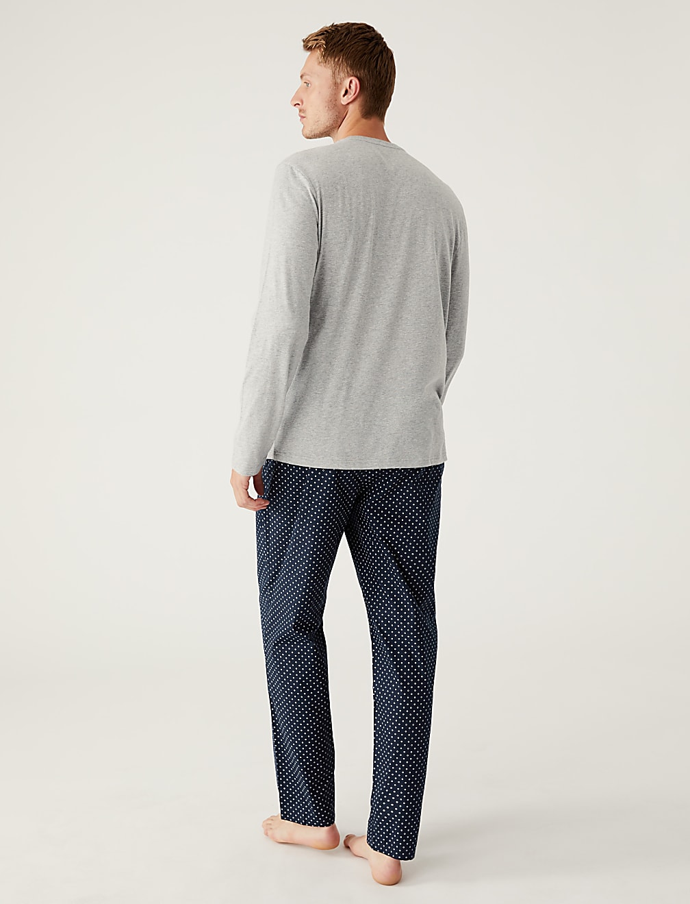 Pure Cotton Always Tired Slogan Pyjama Set