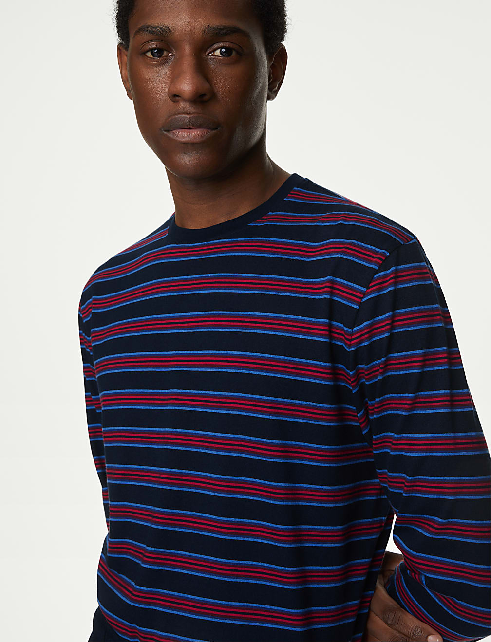 Pure Cotton Striped Pyjama Set