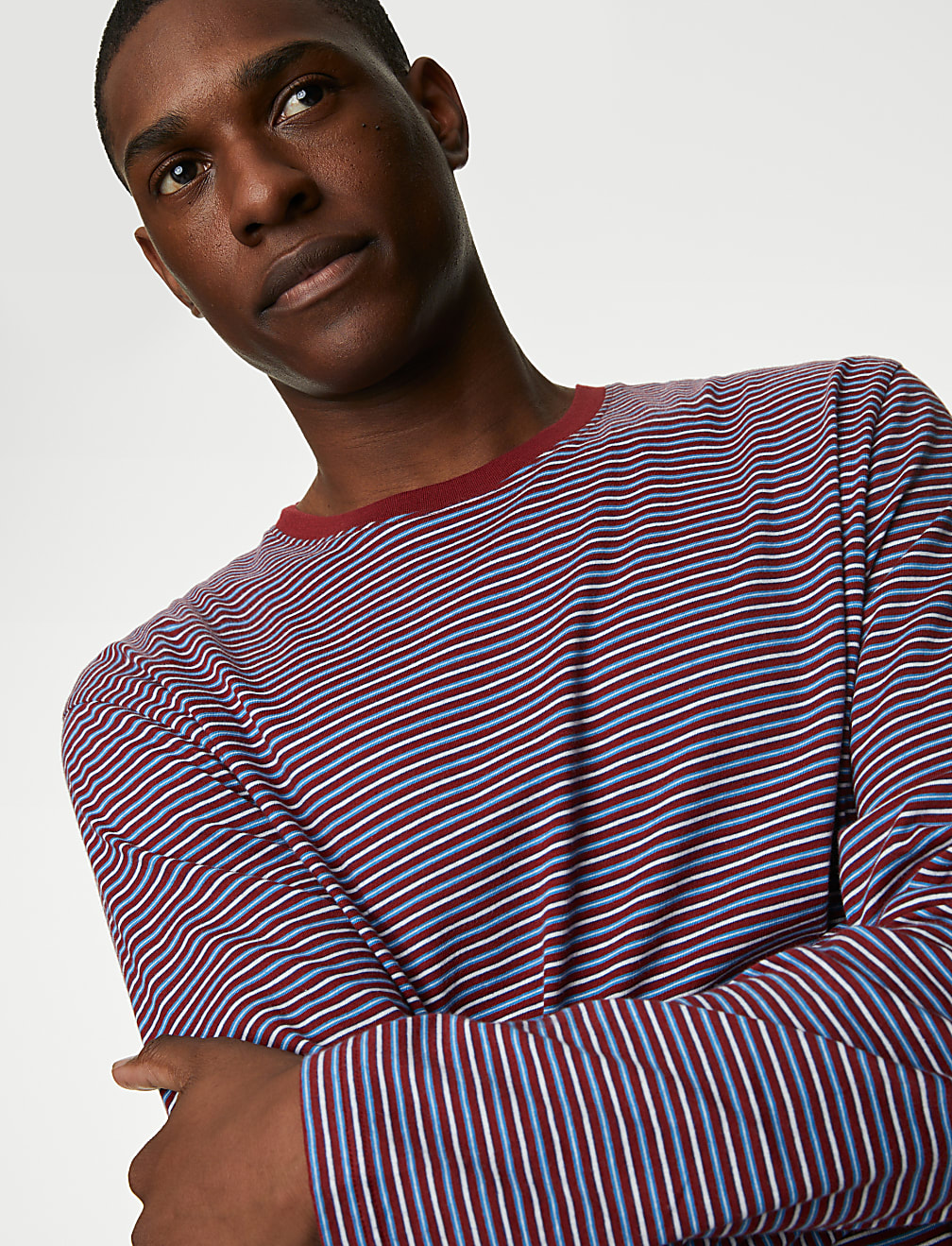 Pure Cotton Striped Pyjama Set
