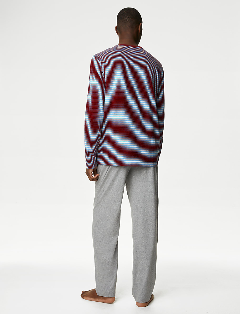 Pure Cotton Striped Pyjama Set