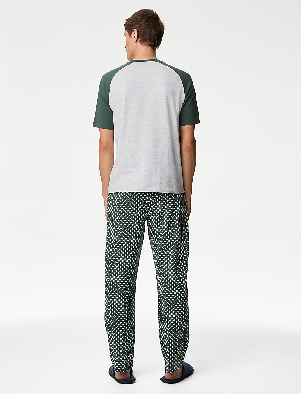 Pure Cotton Geometric Print Pyjama Set