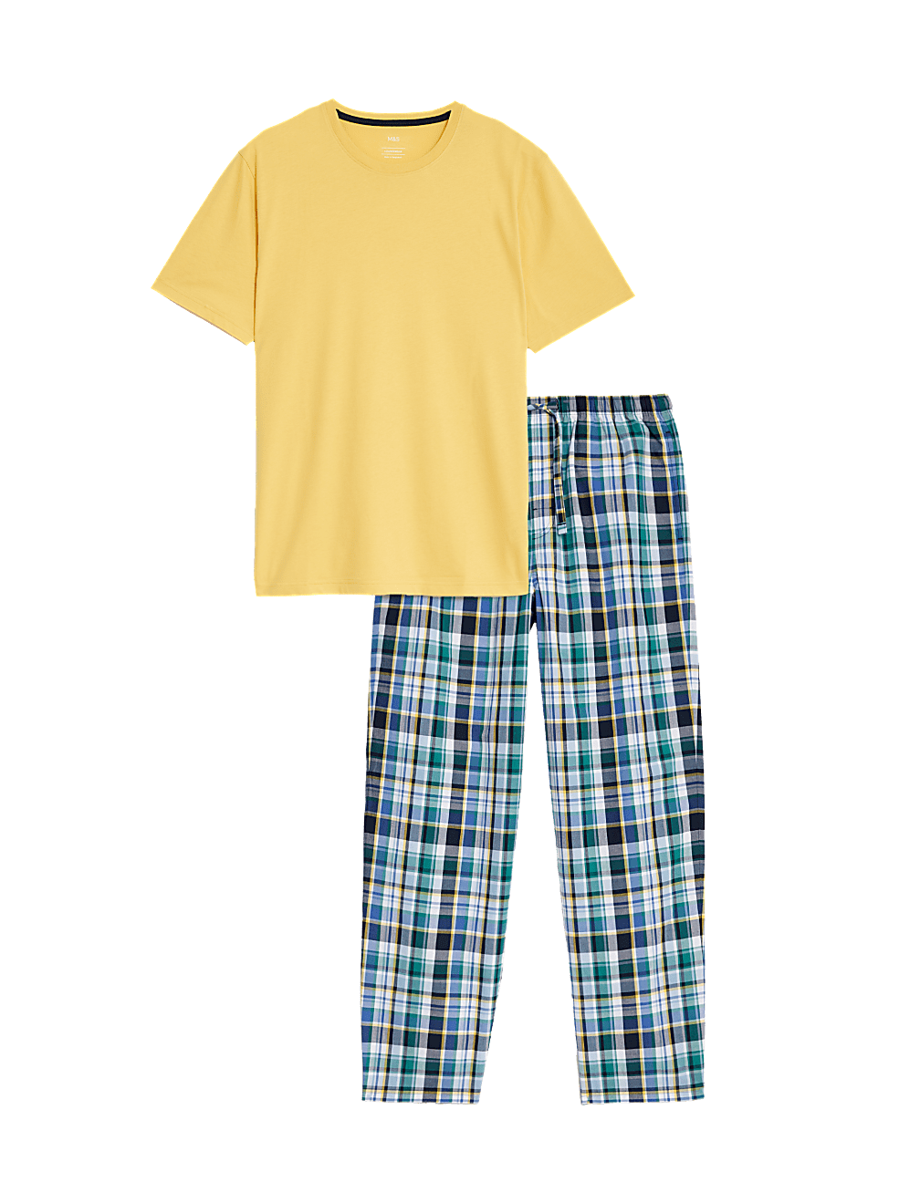 Pure Cotton Checked Pyjama Set