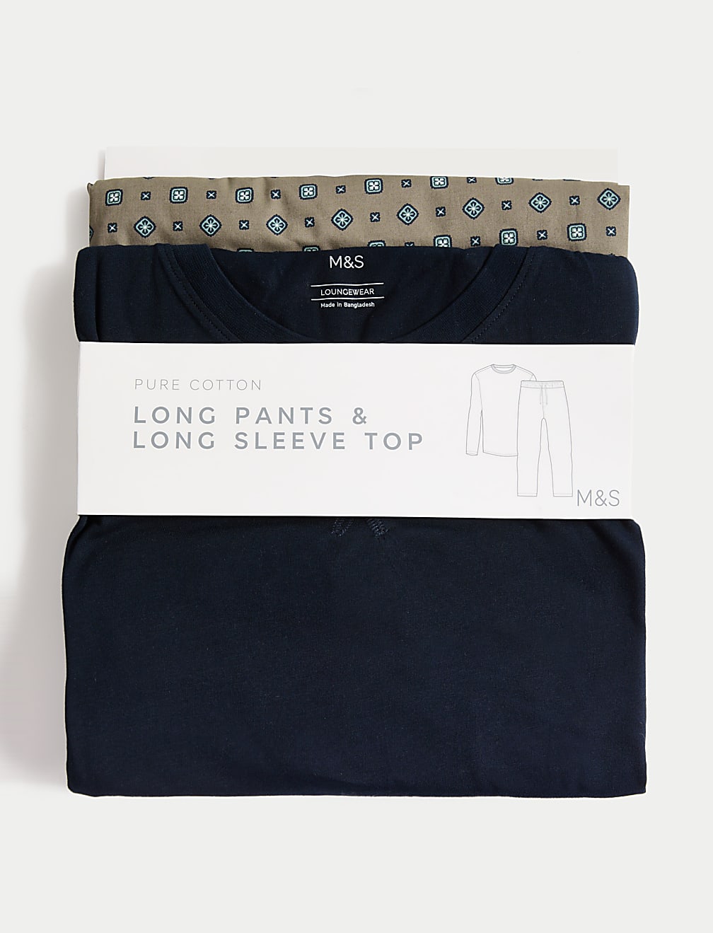 Pure Cotton Foulard Print Pyjama Set