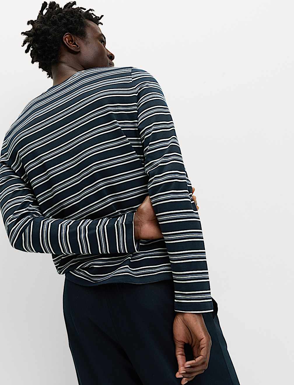 Pure Cotton Striped Pyjama Set