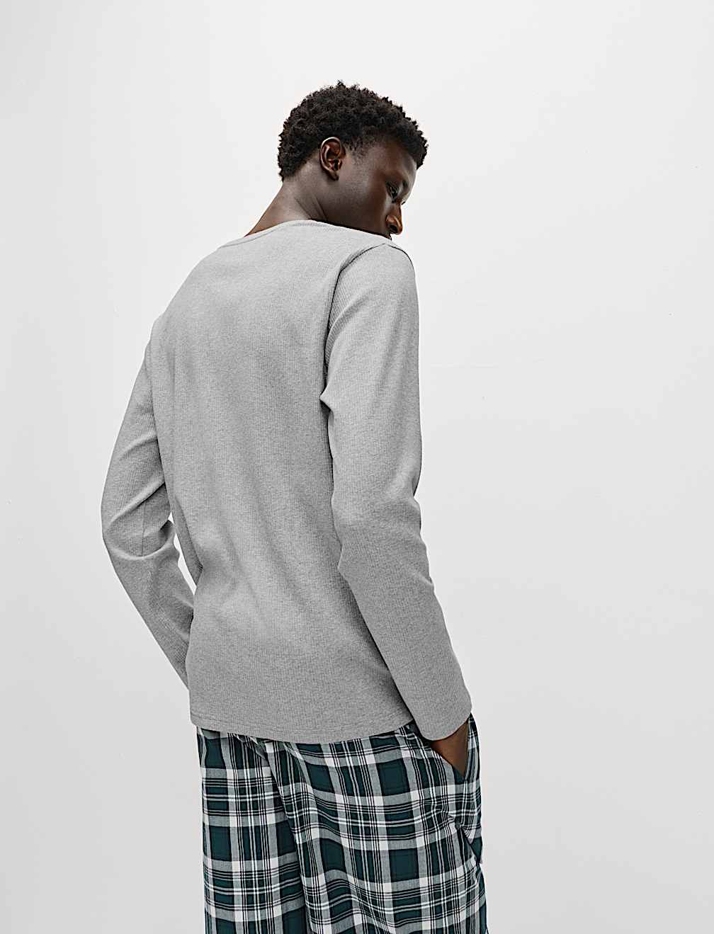 Pure Cotton Checked Pyjama Set