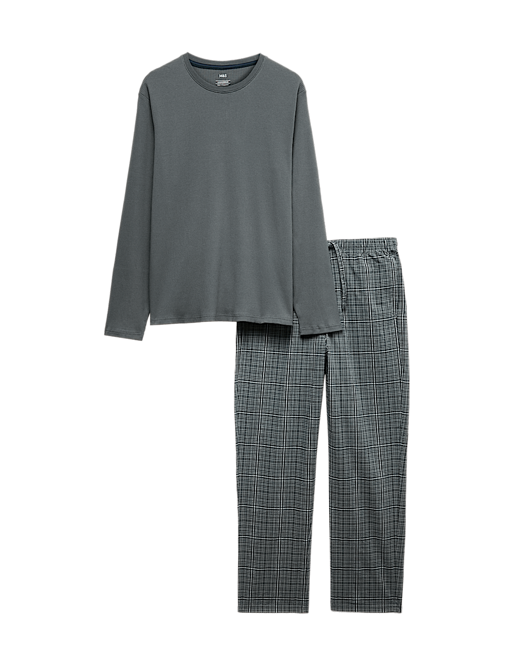 Cotton Rich Checked Pyjama Set