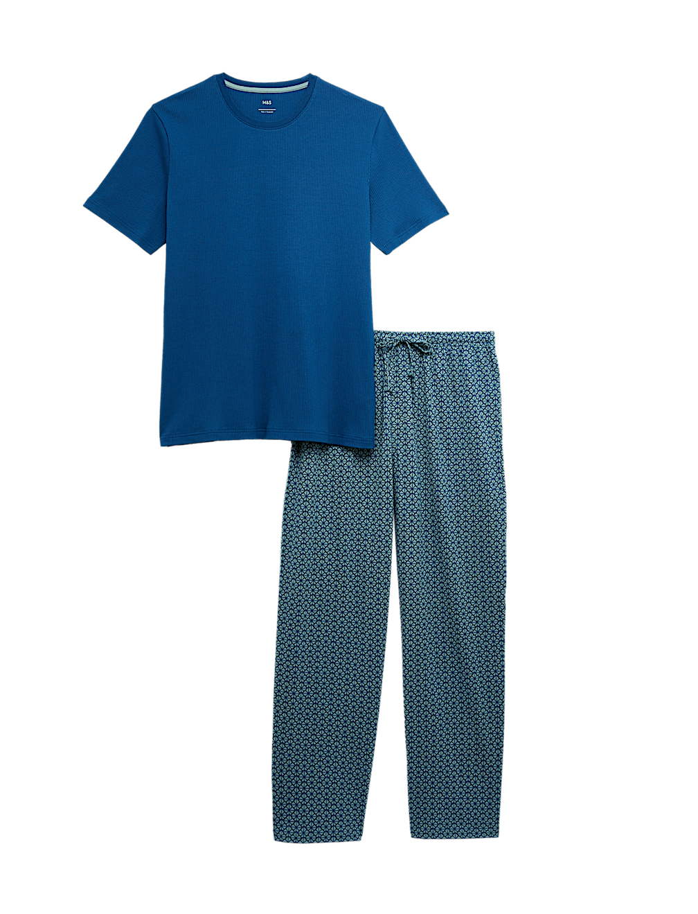 Cotton Rich Geometric Print Pyjama Set