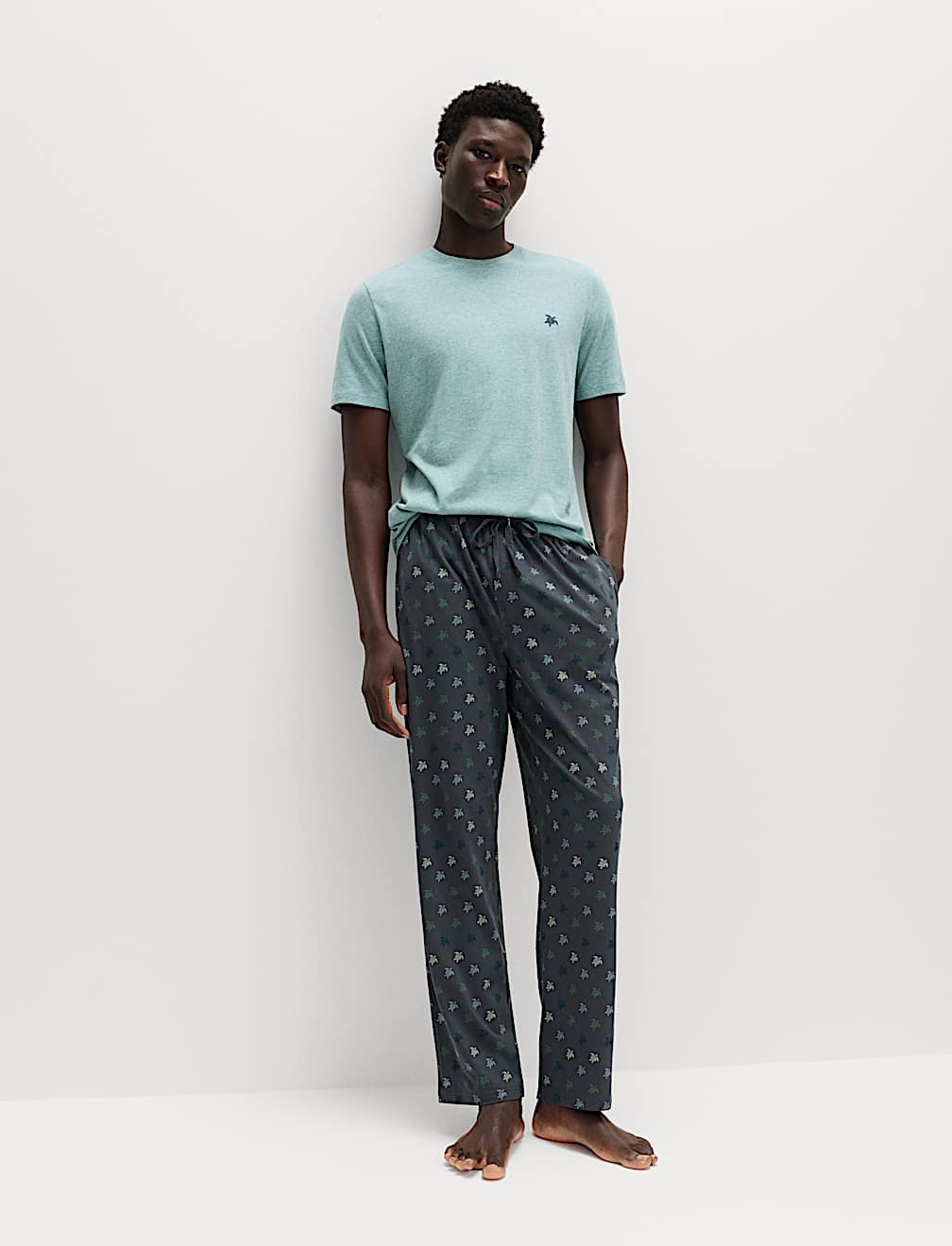 Pure Cotton Turtle Print Pyjama Set