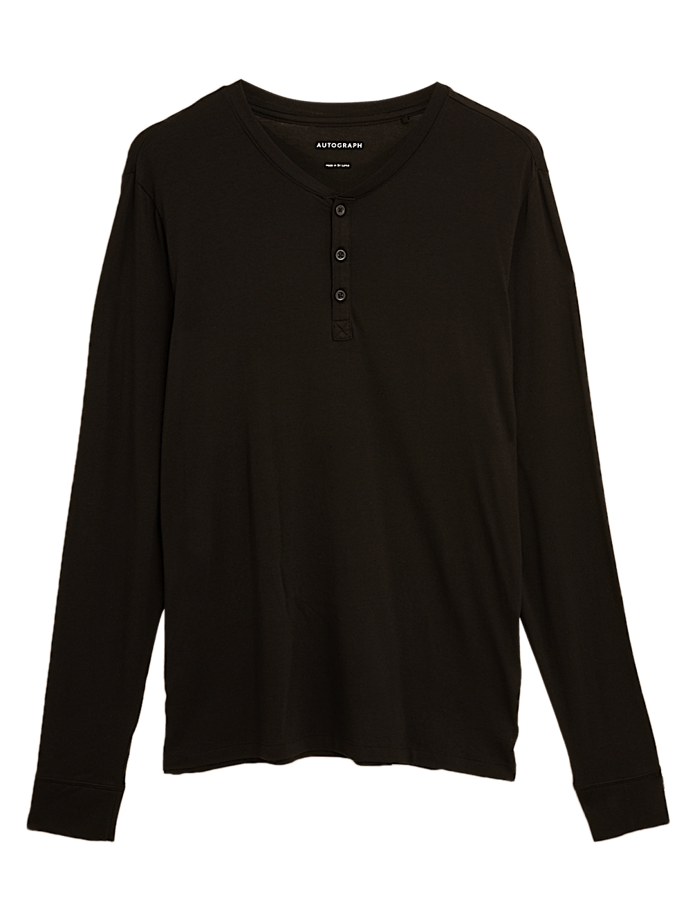 Premium Cotton Henley Pyjama Top
