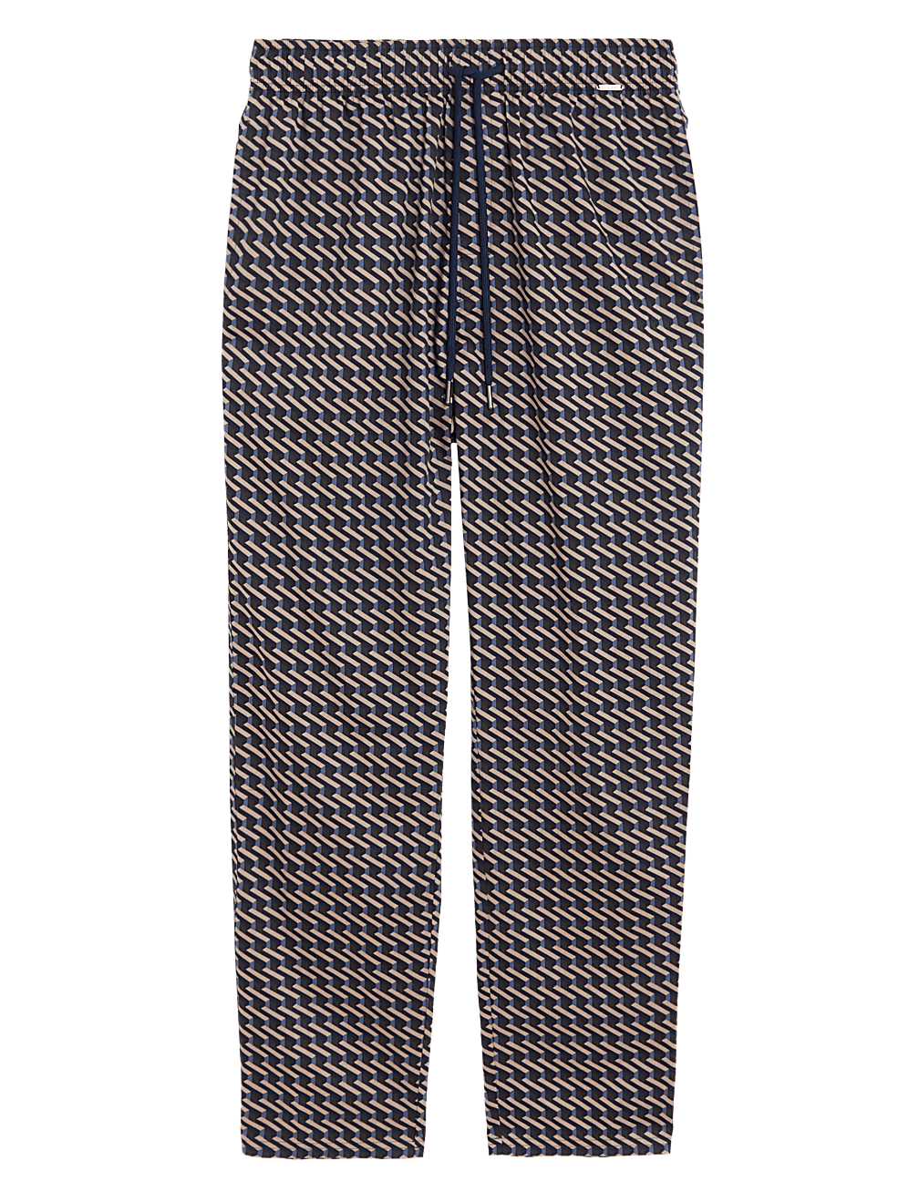 Premium Cotton Geo Print Pyjama Bottoms