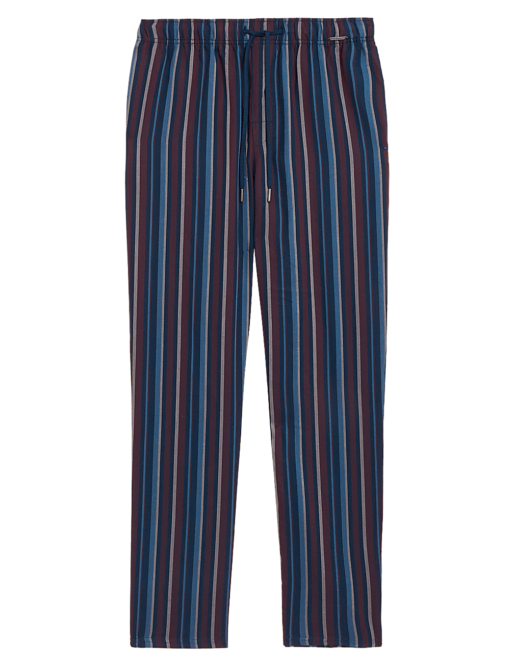 Cotton Blend Striped Pyjama Bottoms
