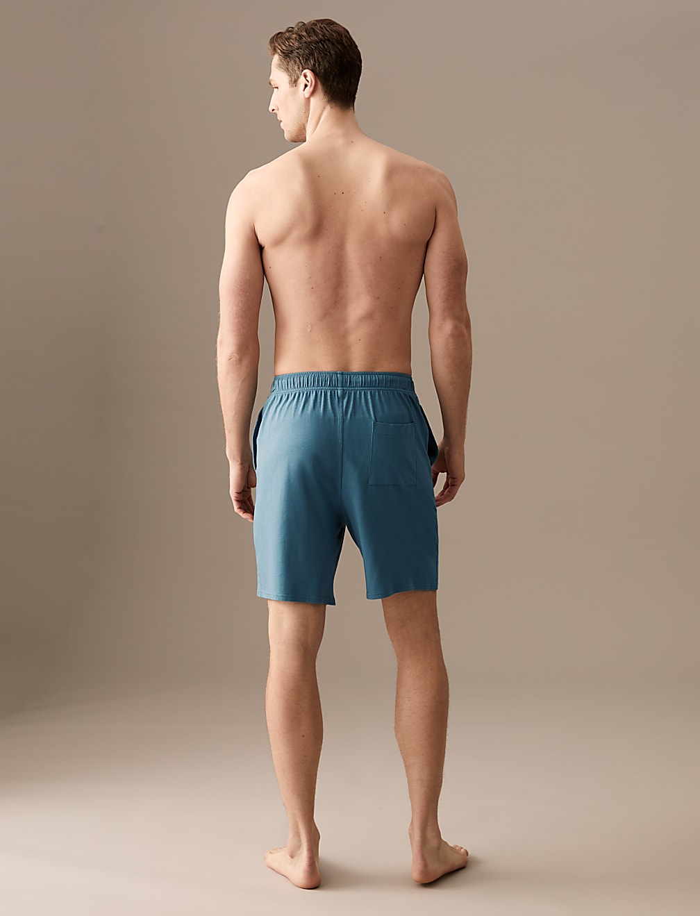 Cotton Blend Pyjama Shorts