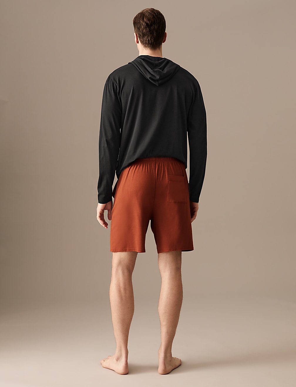 Cotton Blend Pyjama Shorts