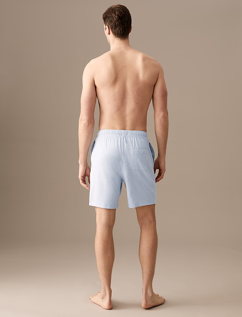 Cotton Blend Pyjama Shorts