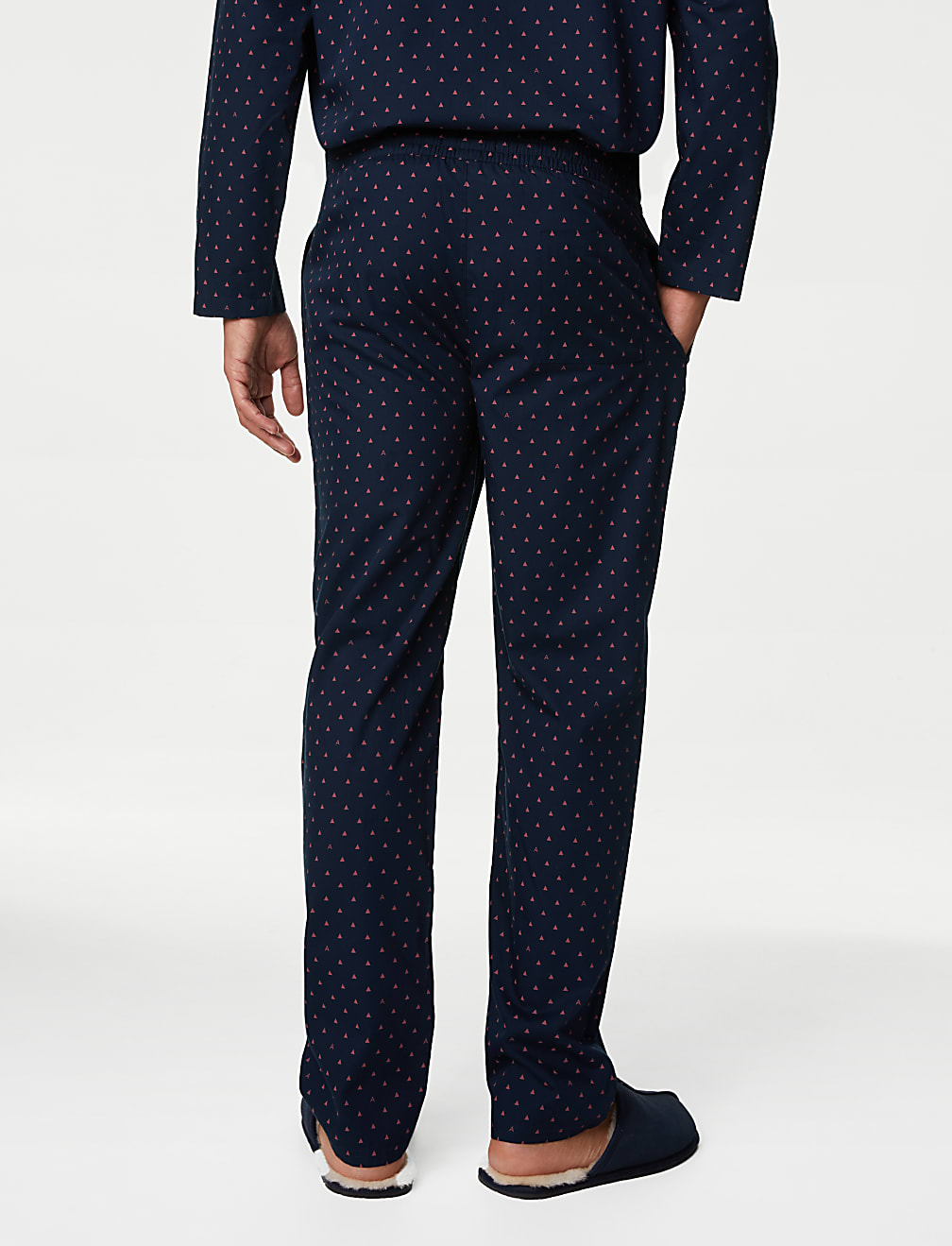 Supima® Cotton Rich Geometric Pyjama Bottoms