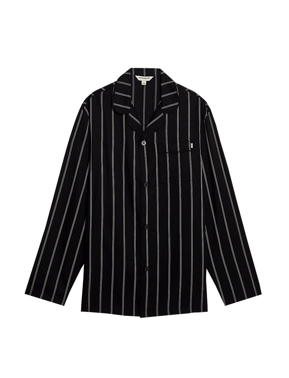 Lyocell Striped Pyjama Top