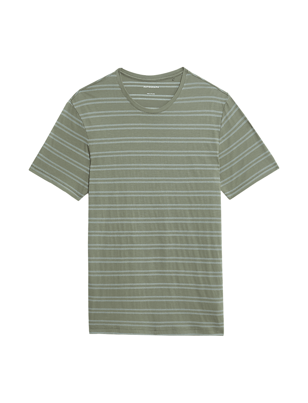 Supima® Cotton Modal Striped T-shirt Vest