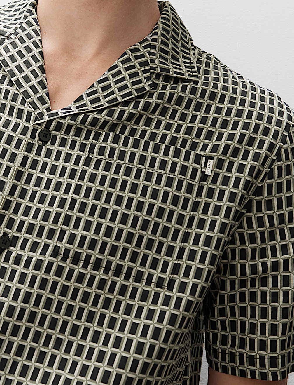 Cotton Rich Printed Pyjama Top