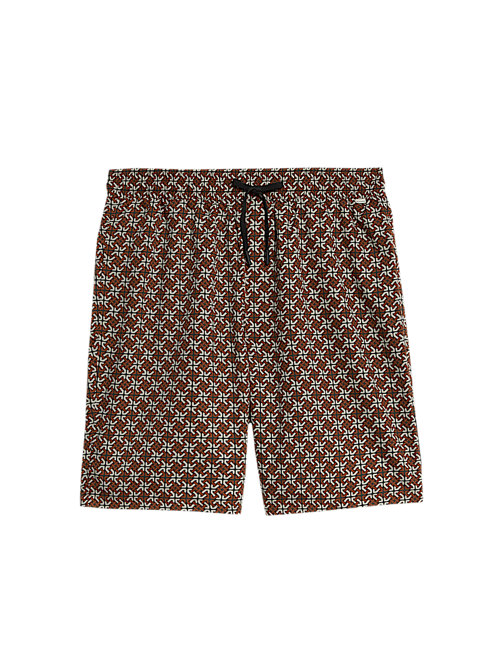 Cotton Rich Geometric Print Pyjama Shorts