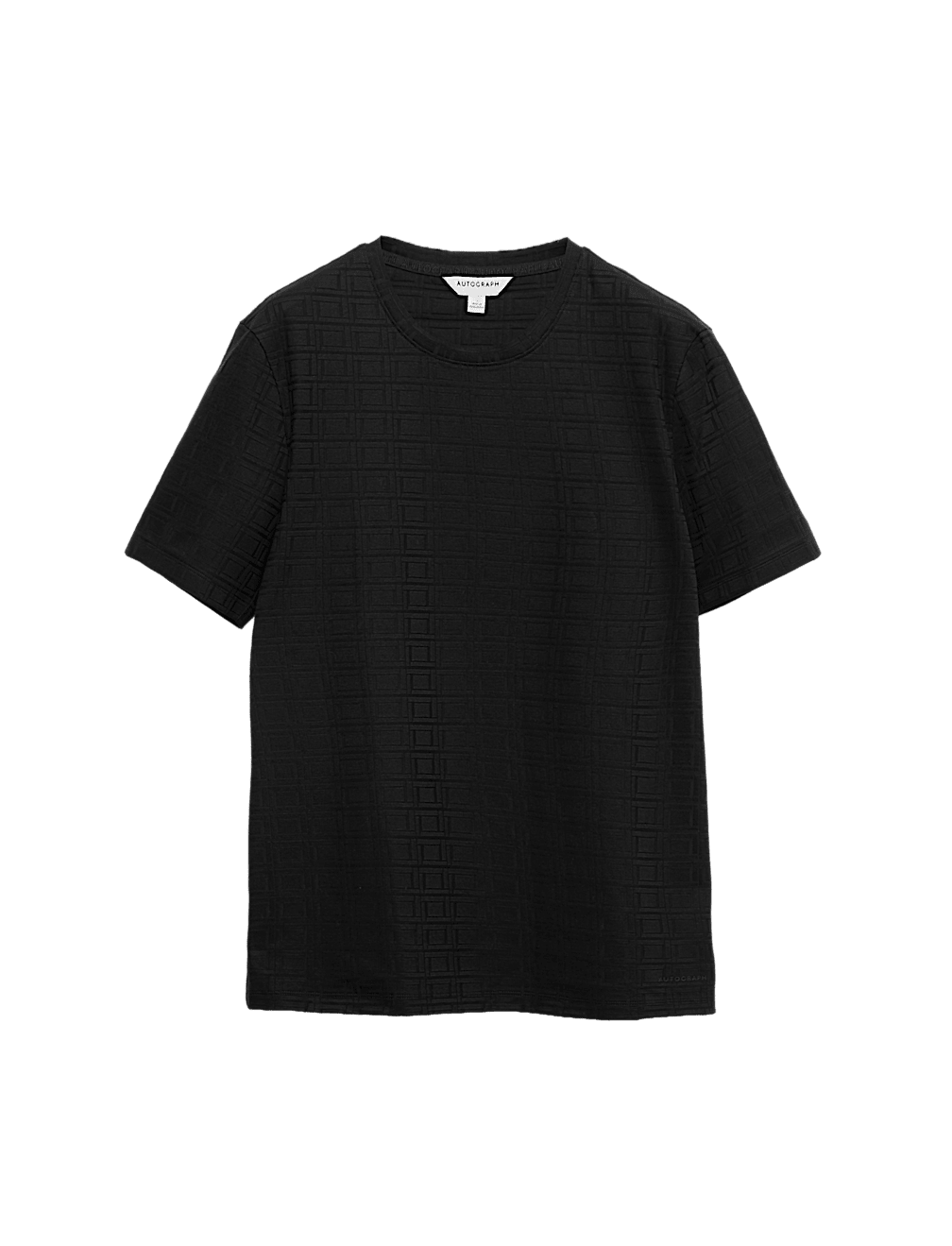 Supima® CottonRich Stretch Jacquard T Shirt