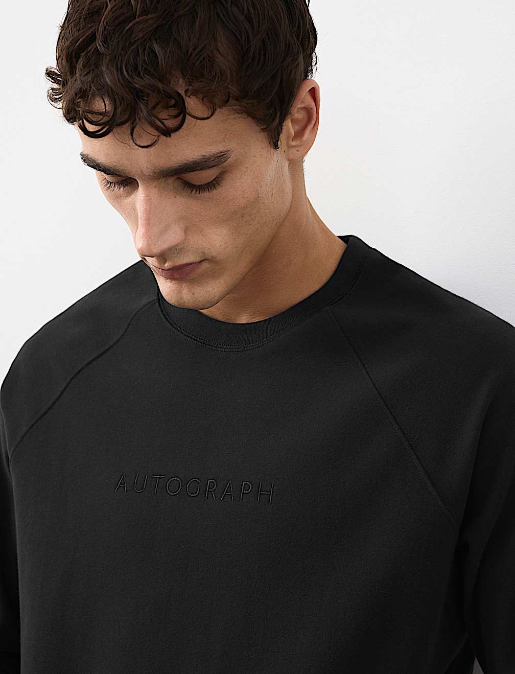 Cotton Rich Stretch Loungewear Sweatshirt