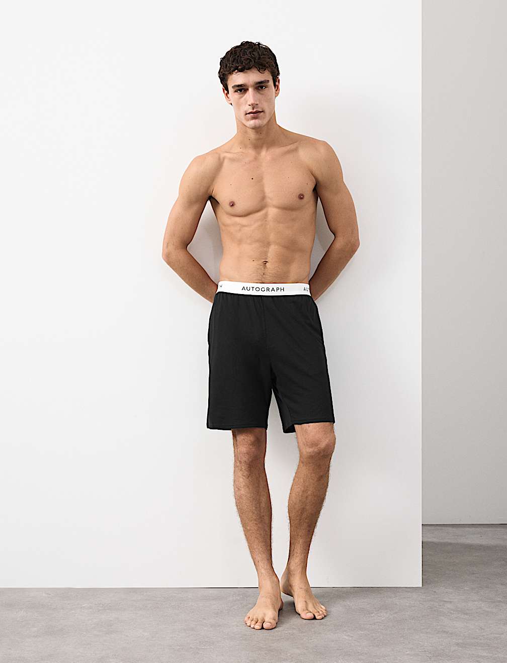 Supima Cotton Modal Elasticated Pyjama Shorts