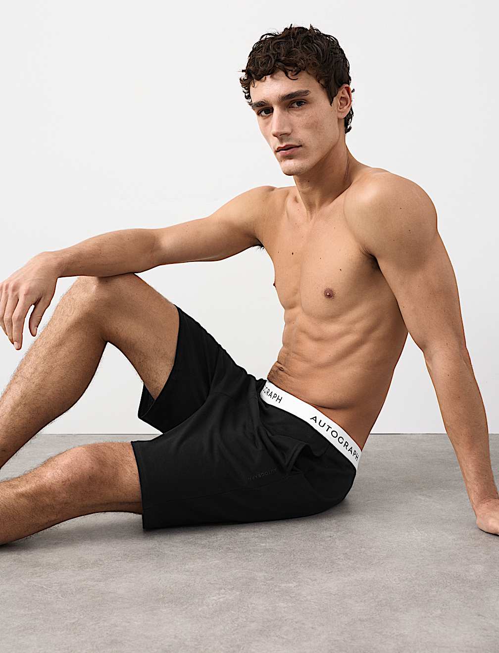 Supima Cotton Modal Elasticated Pyjama Shorts