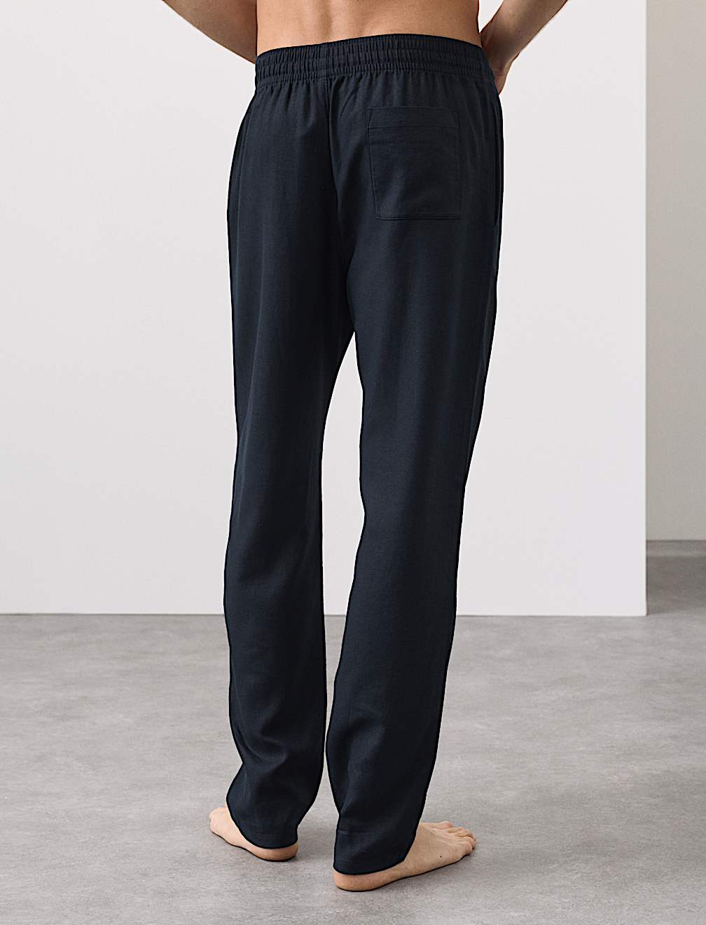 Linen Rich Pyjama Bottoms