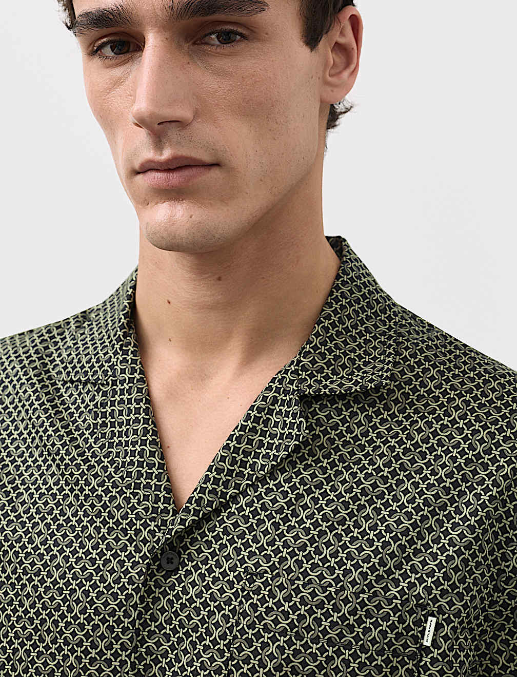 Cotton Rich Printed Pyjama Top