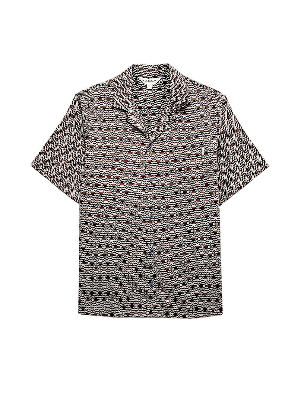 Cotton Rich Printed Pyjama Top