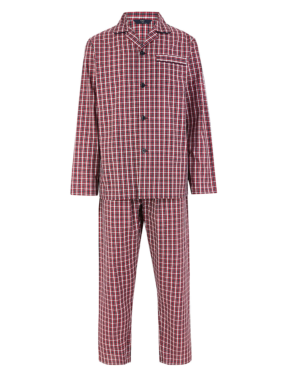 Cotton Checked Pyjama Set