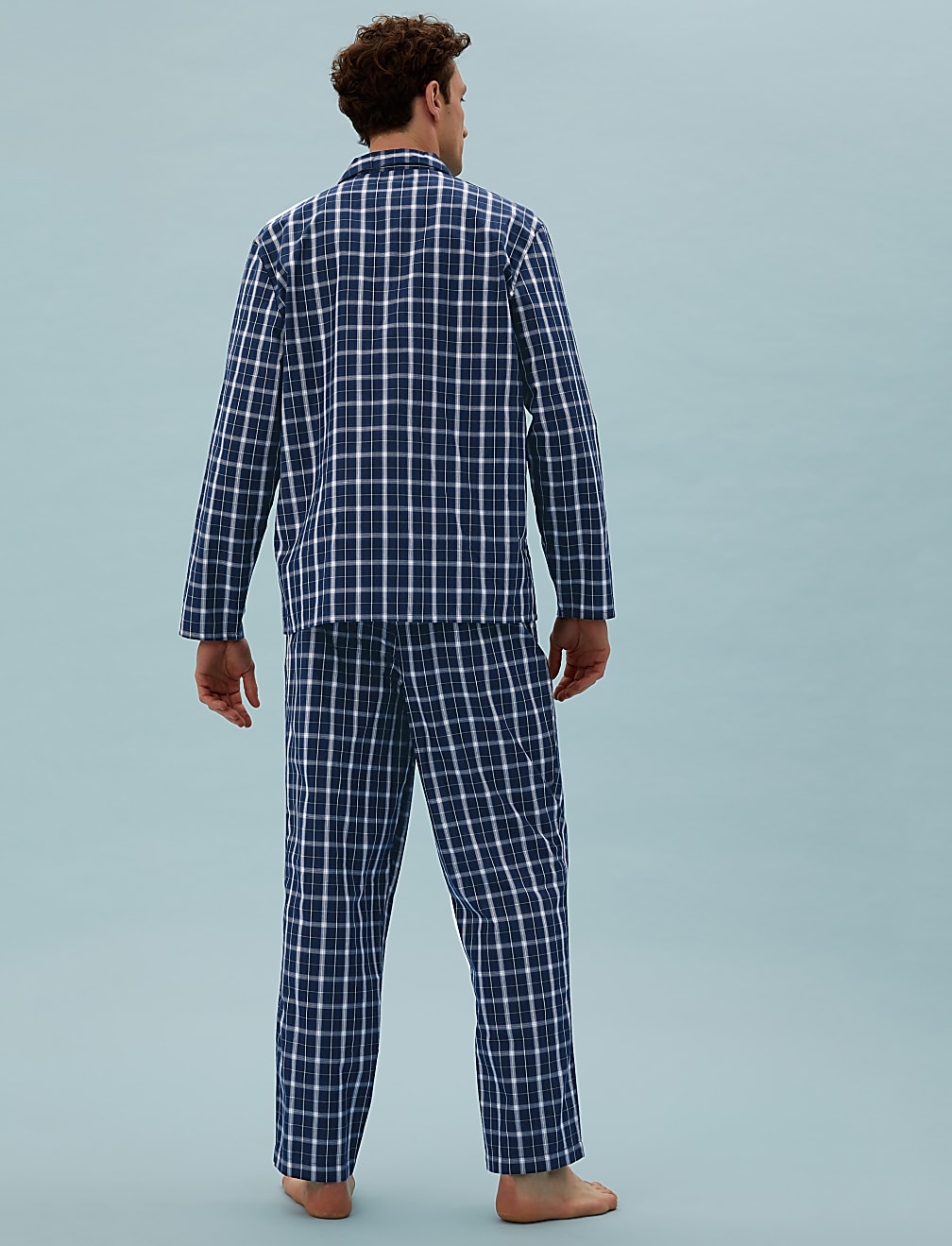 Cotton Checked Pyjama Set