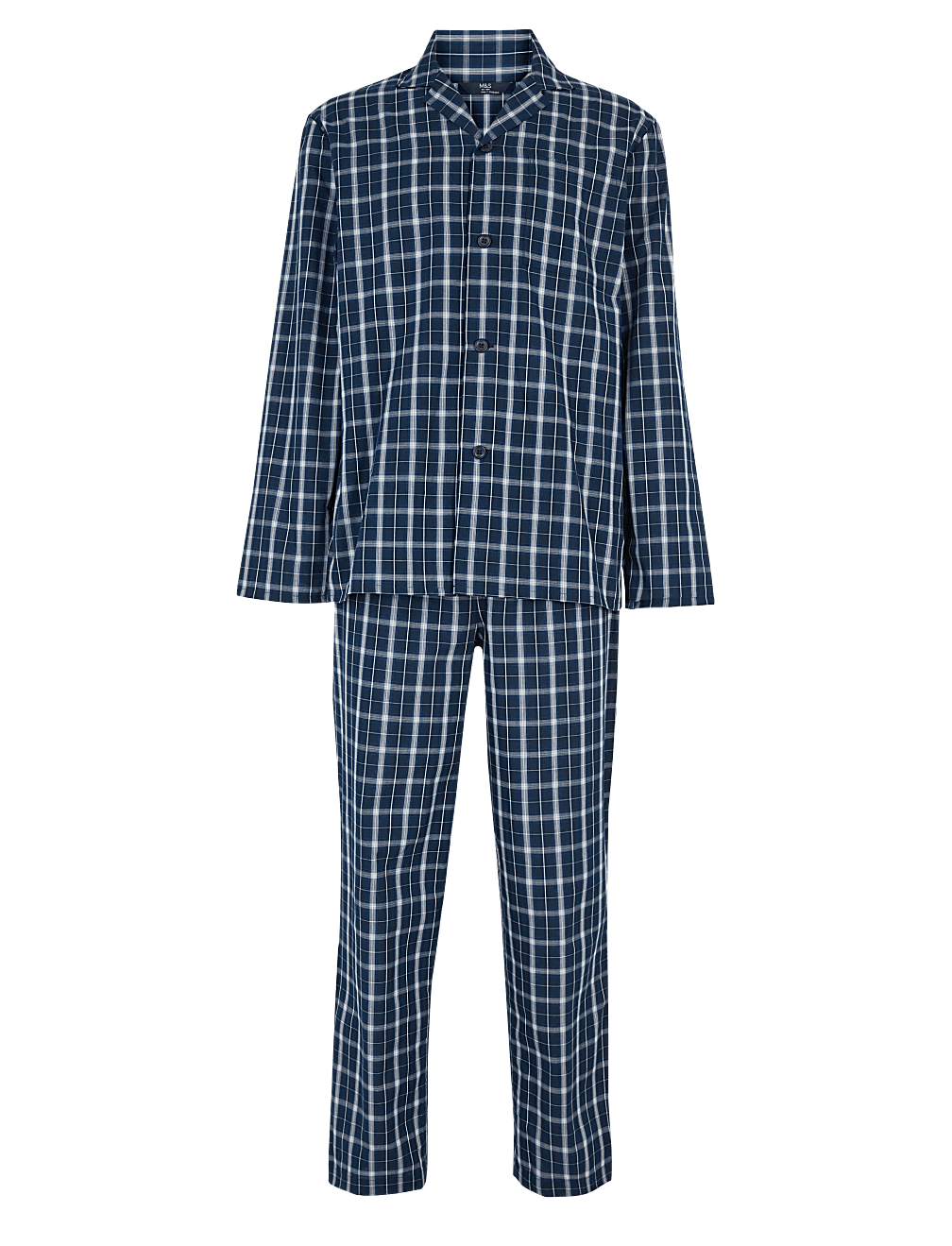 Cotton Checked Pyjama Set
