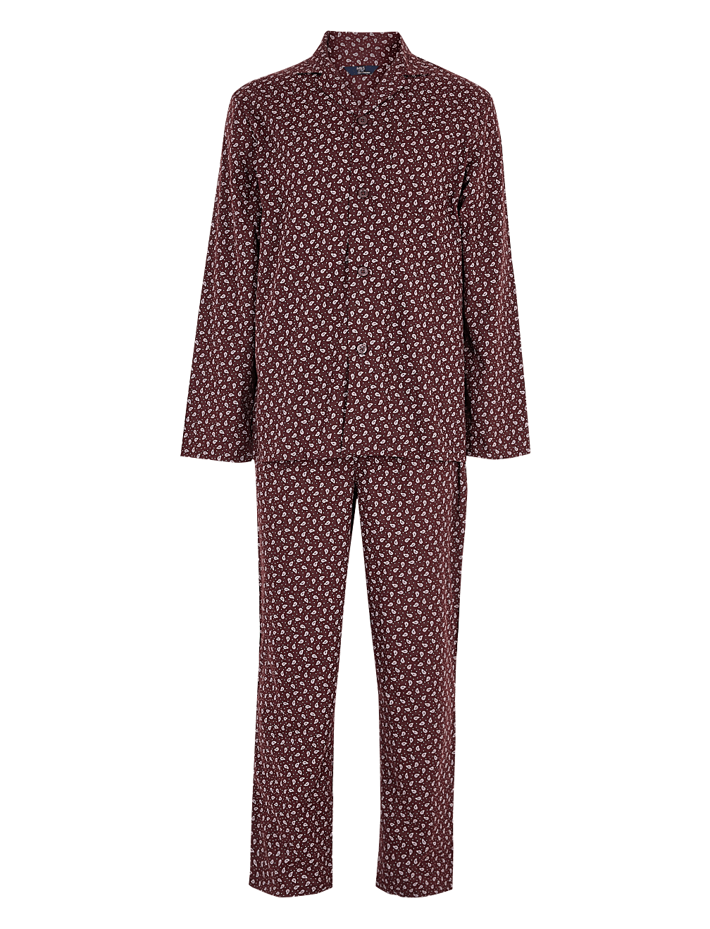 Cotton Paisley Print Pyjama Set