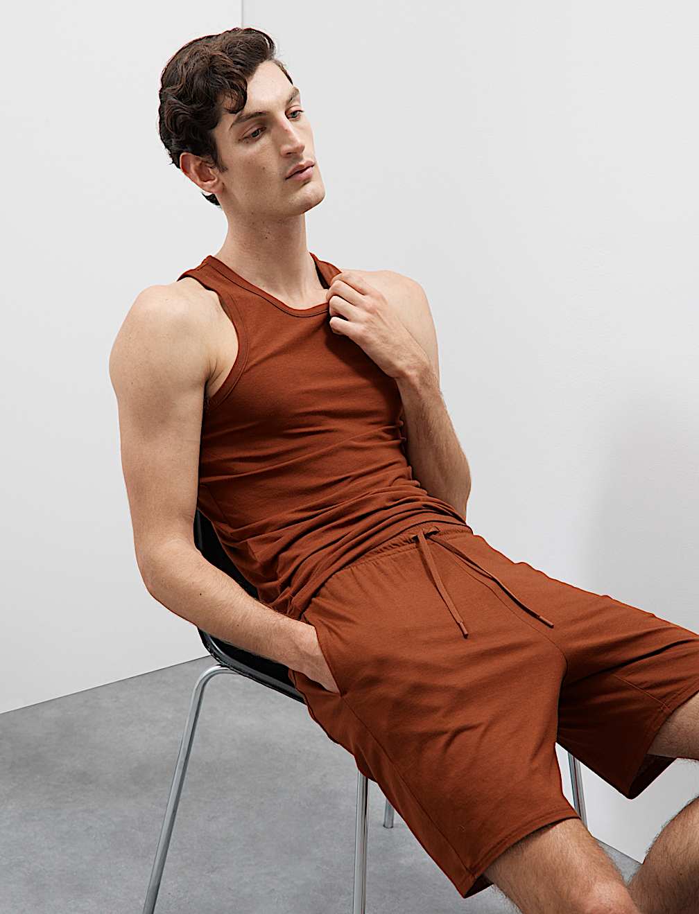 Supima® Cotton Modal Sleeveless Vest