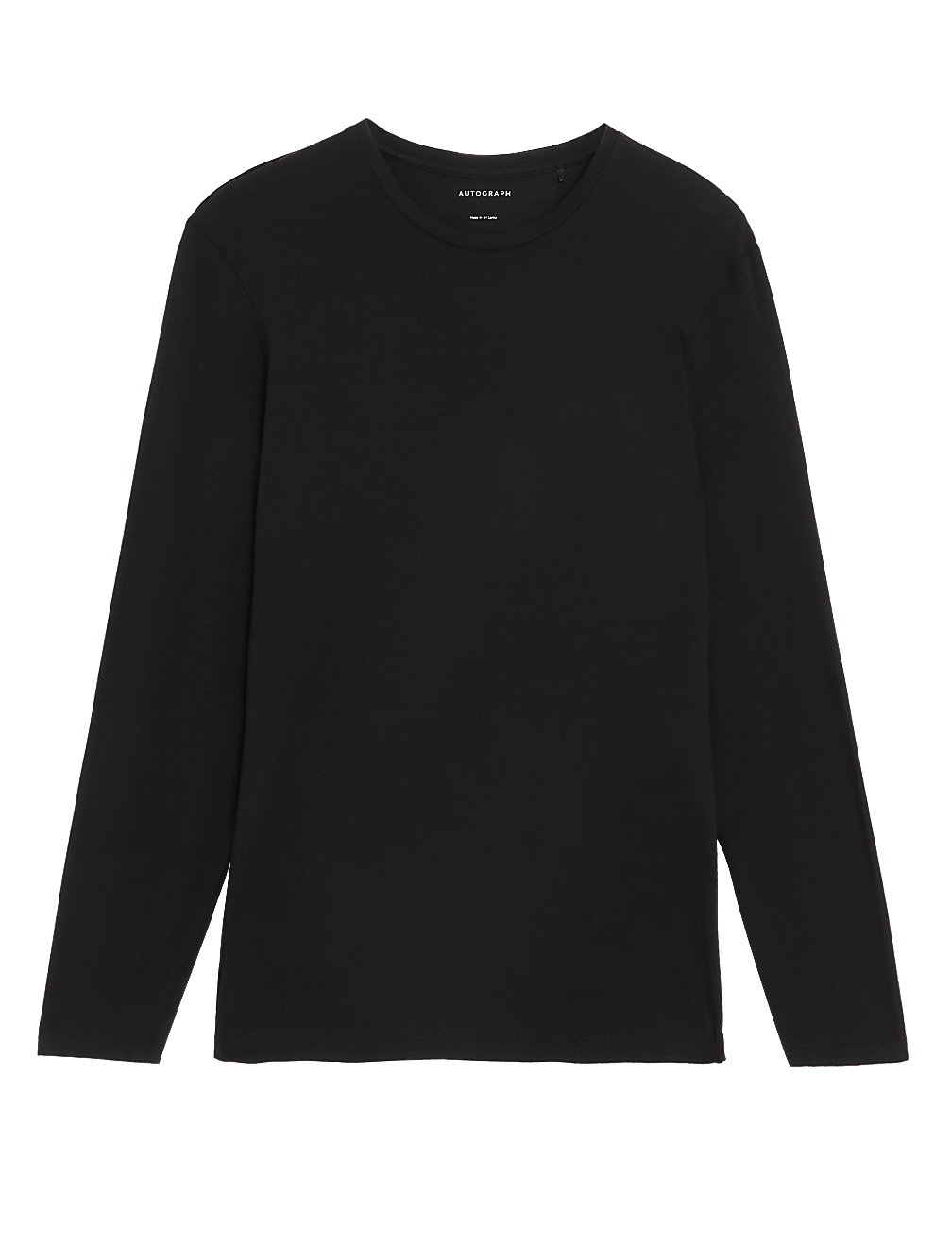 Supima® Cotton Blend Long Sleeve Vest