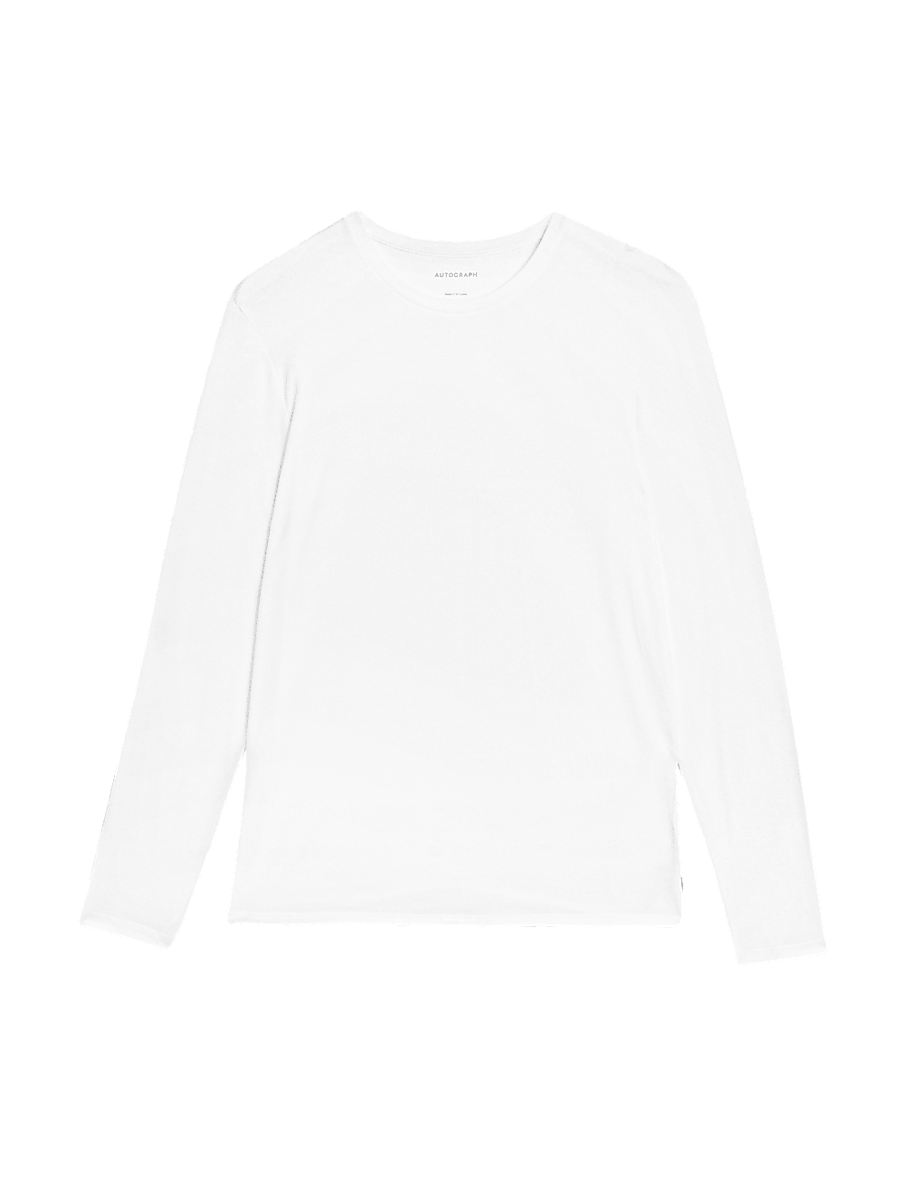Supima® Cotton Blend Long Sleeve Vest